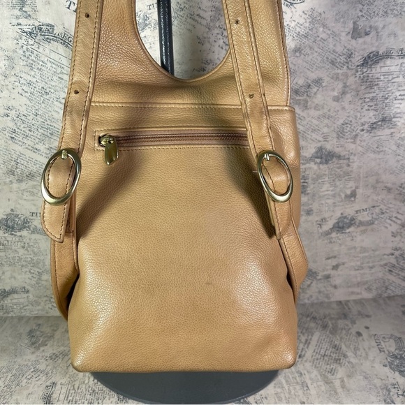 libaire Leather Saddle Style Backpack - Vintage - Picture 5 of 13